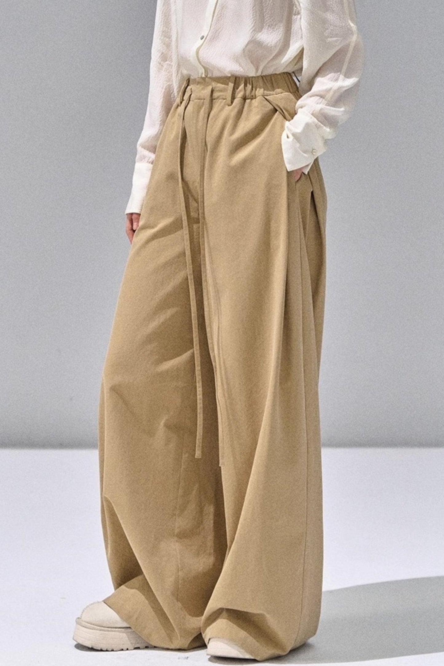 Straight Loose Casual Trousers