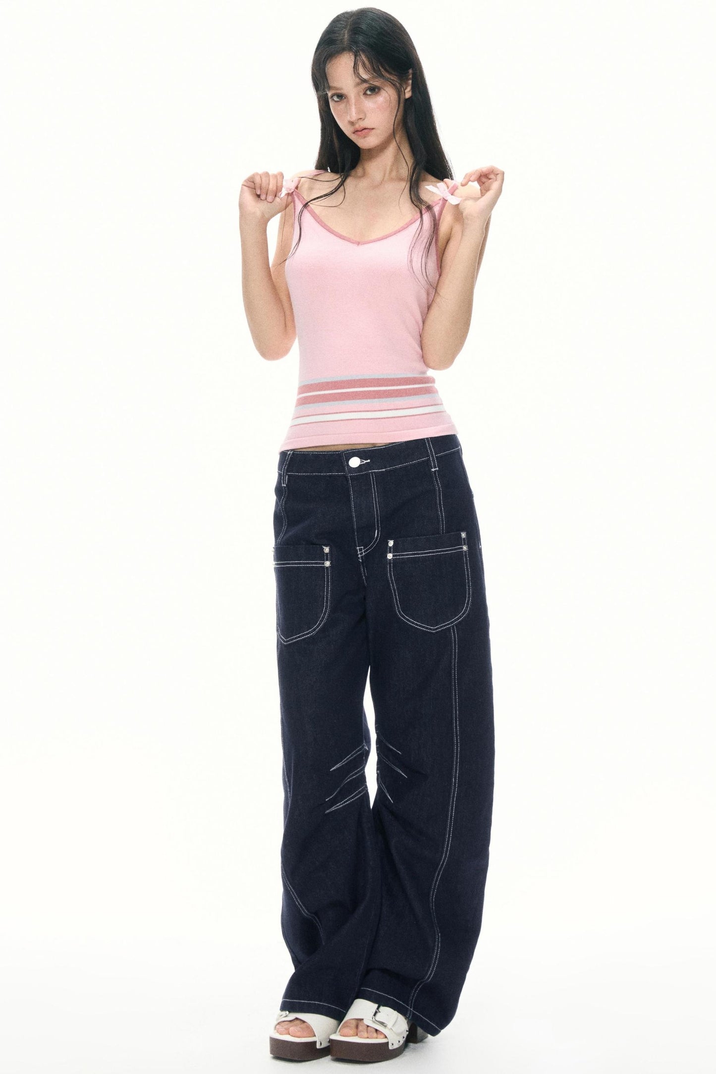 Striped Knit Camisole