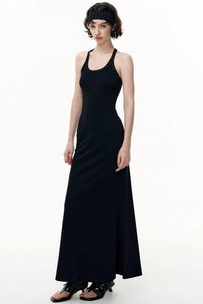 Autumn Striped Camisole Dress