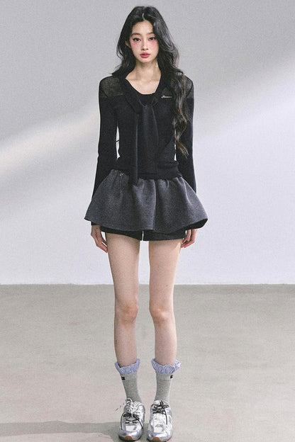 Desire Doll Knitted Waist Top