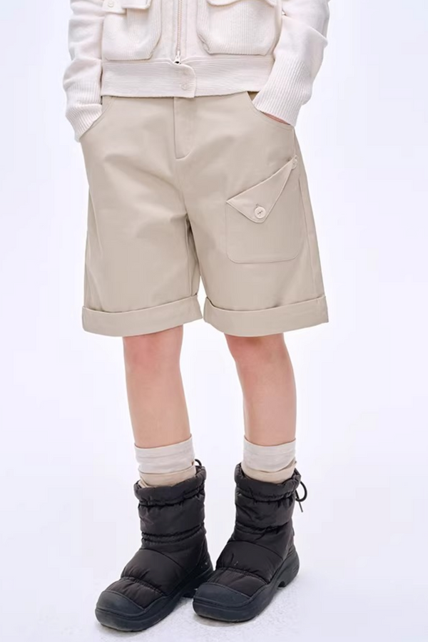 Old Money Straight-Leg Shorts