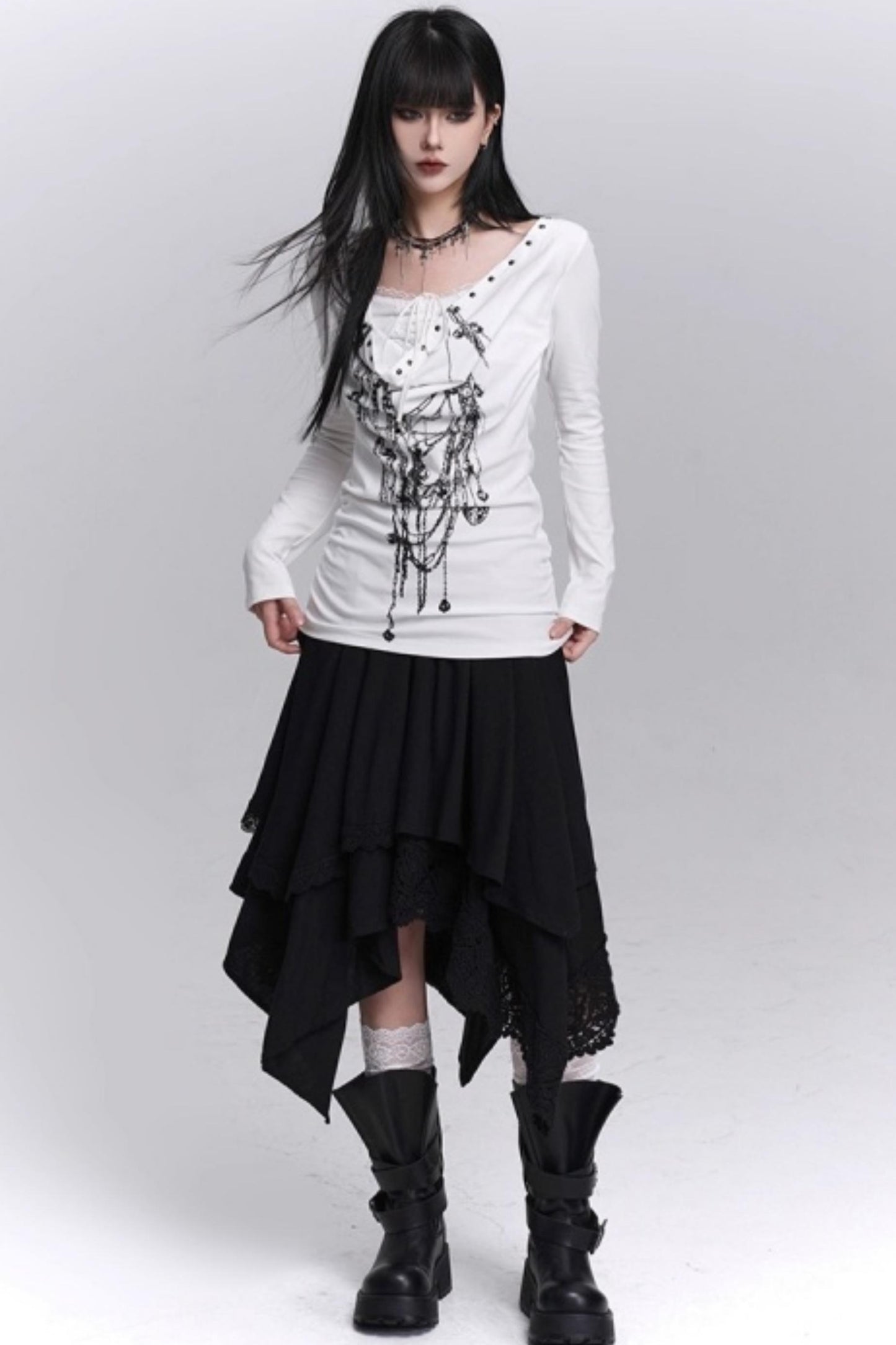 American Fake Two-Piece T-shirt