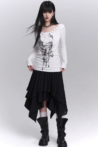 American Fake Two-Piece T-shirt