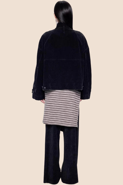 Corduroy Distressed Retro Jacket