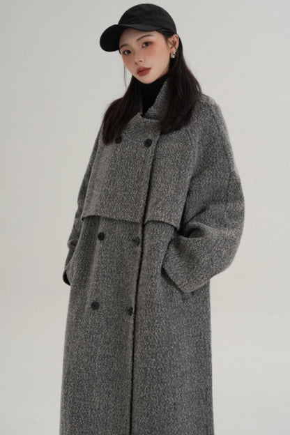 Double-Sided Wool Winter Coat