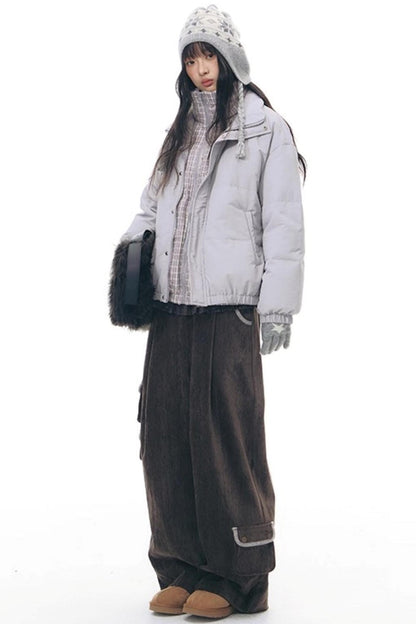 Chenille Multi-Pocket Pants