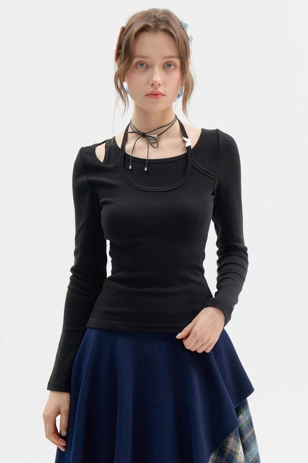 American Retro Knitted Shirt