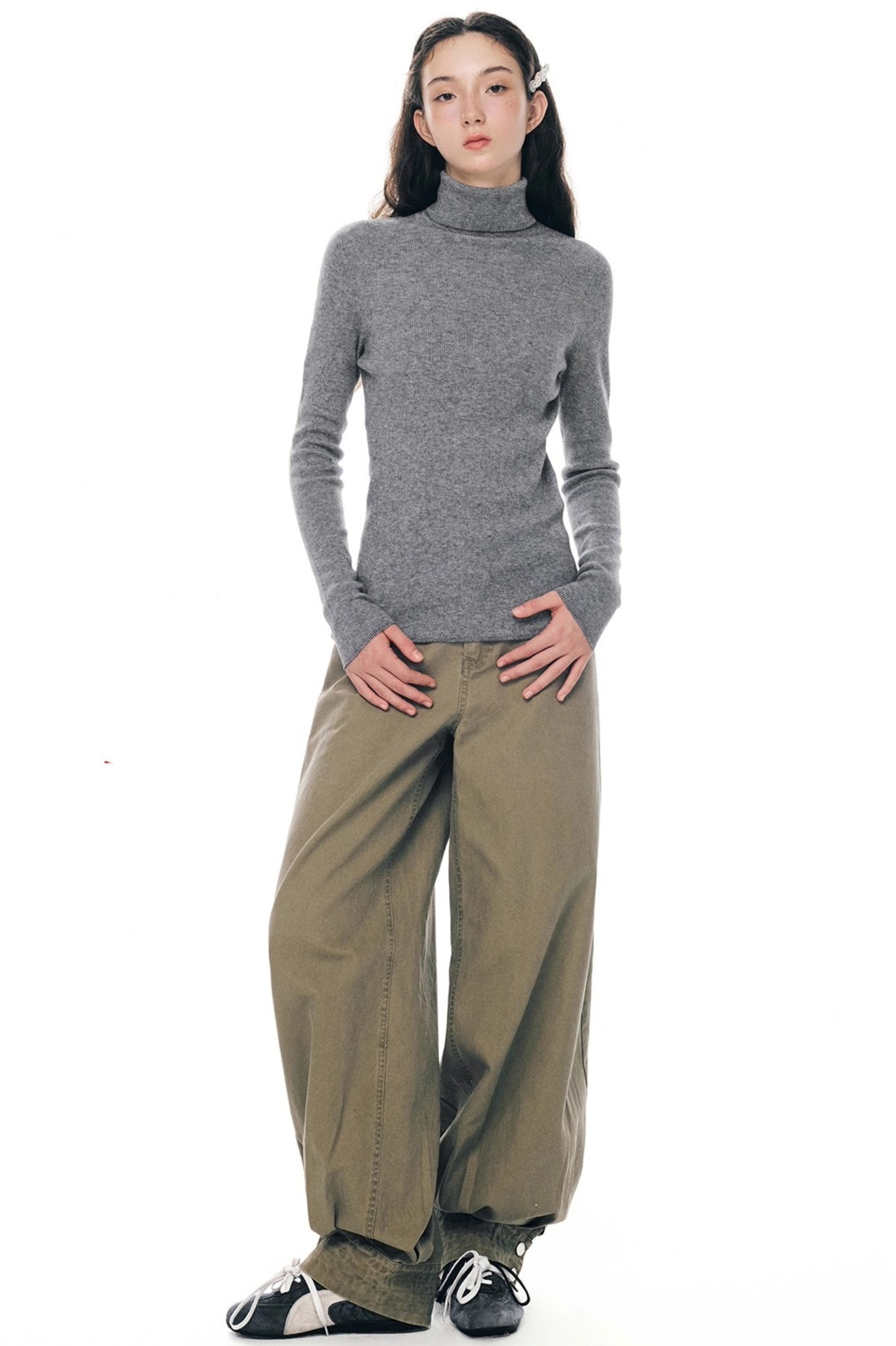 Winter Colorist Turtleneck Top