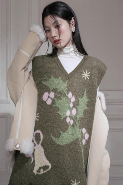 Pine Needle Knit Dress