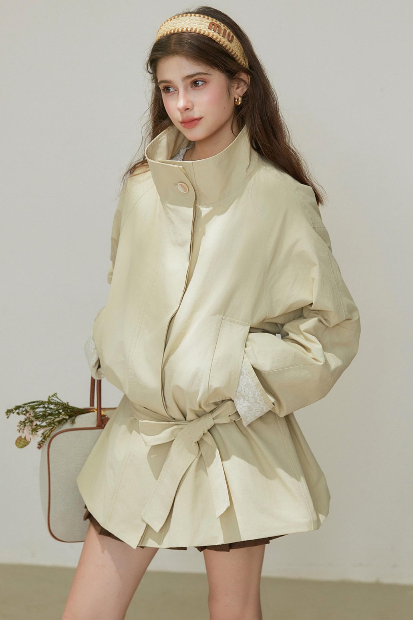 Autumn Silhouette Trench Coat