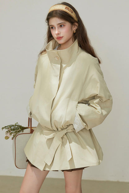 Autumn Silhouette Trench Coat