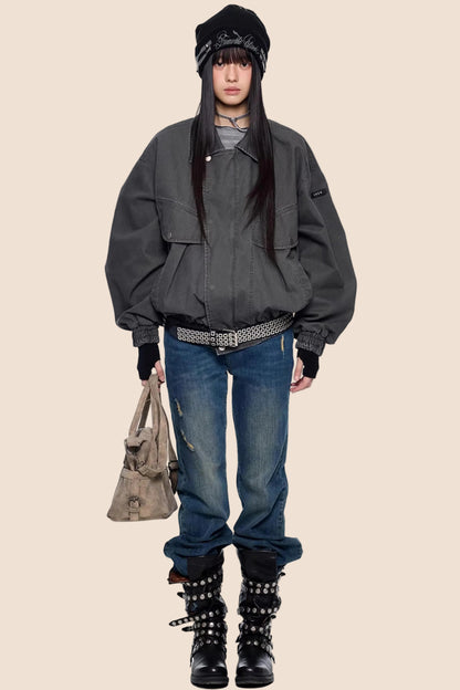 Mikro-weit Retro Schlaghosen