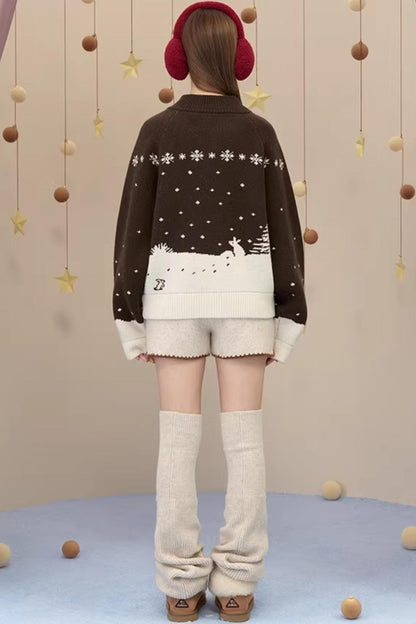 Couvre-chaussettes en mélange de laine de mouton