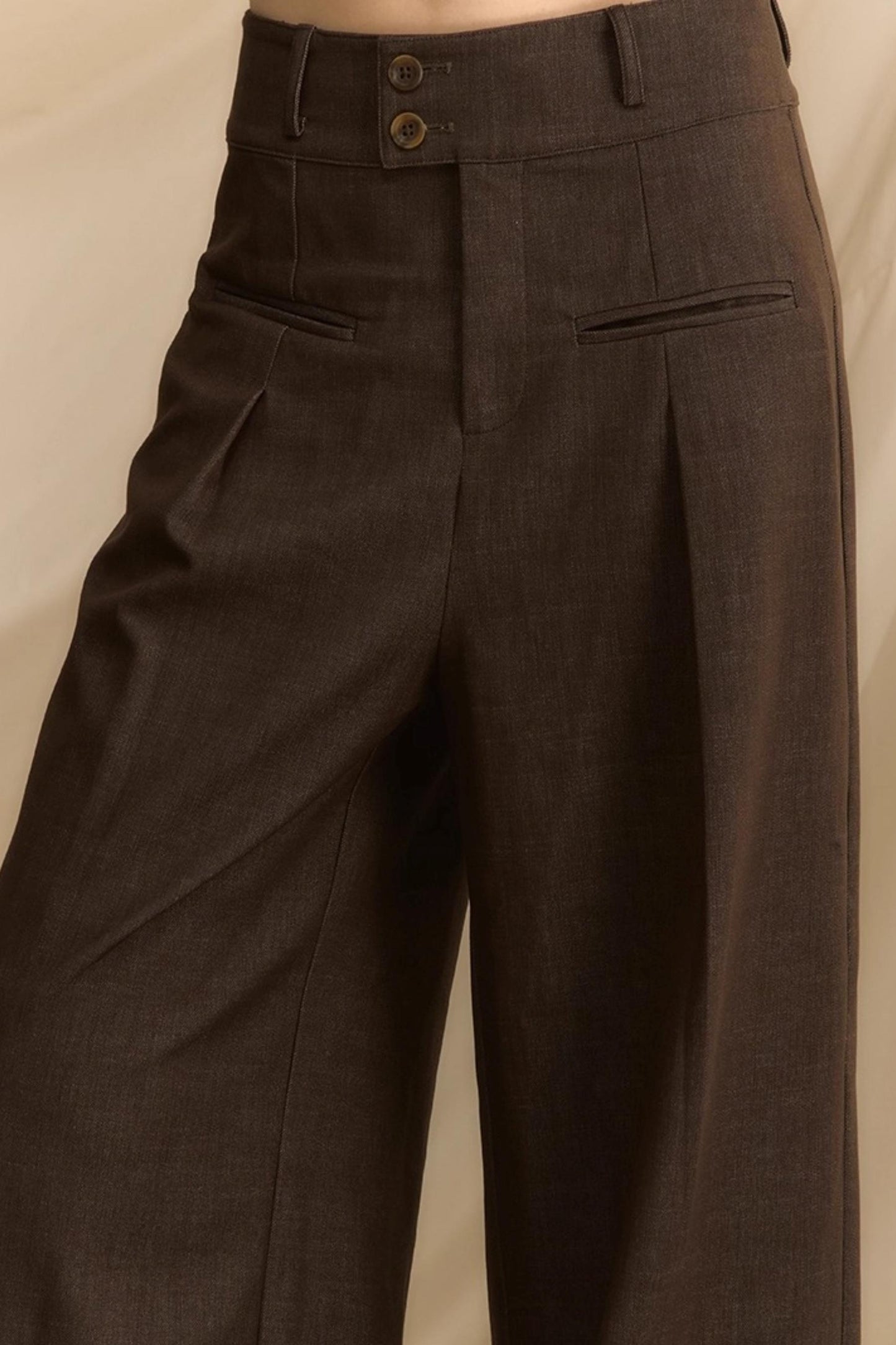 Autumn Souvenir Wide-Leg Pants