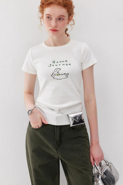 High-Waist Straight Jeans