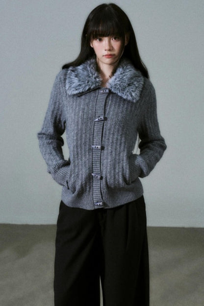 Lost Forest Fur Collar Jacket