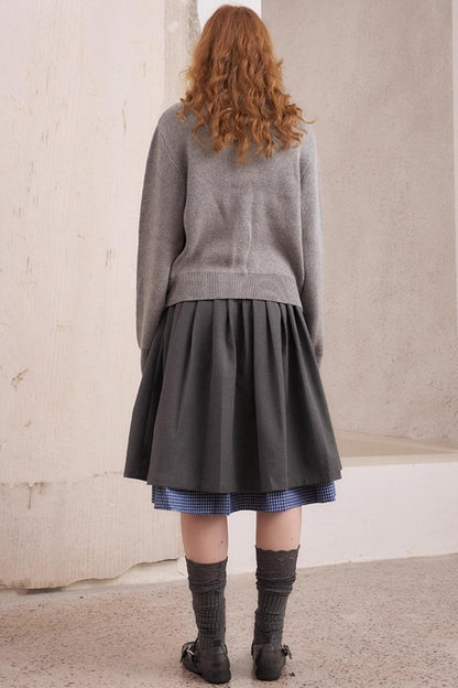 Fair Isle Slim Fit Cardigan