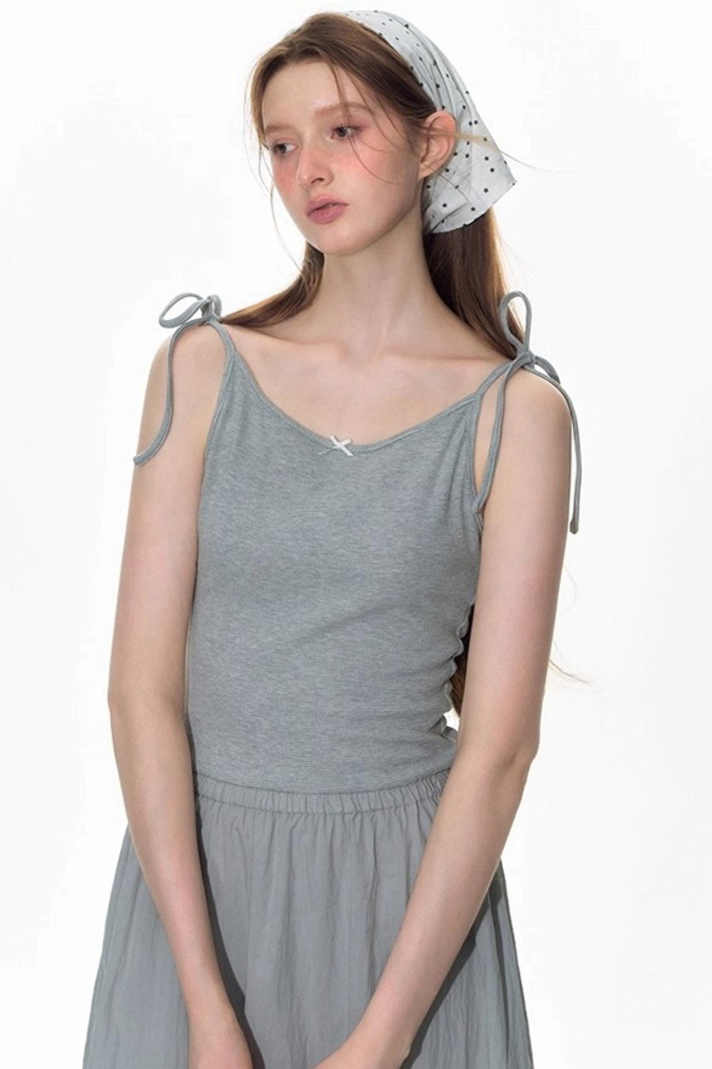 Nap Lace Panel Slip Dress