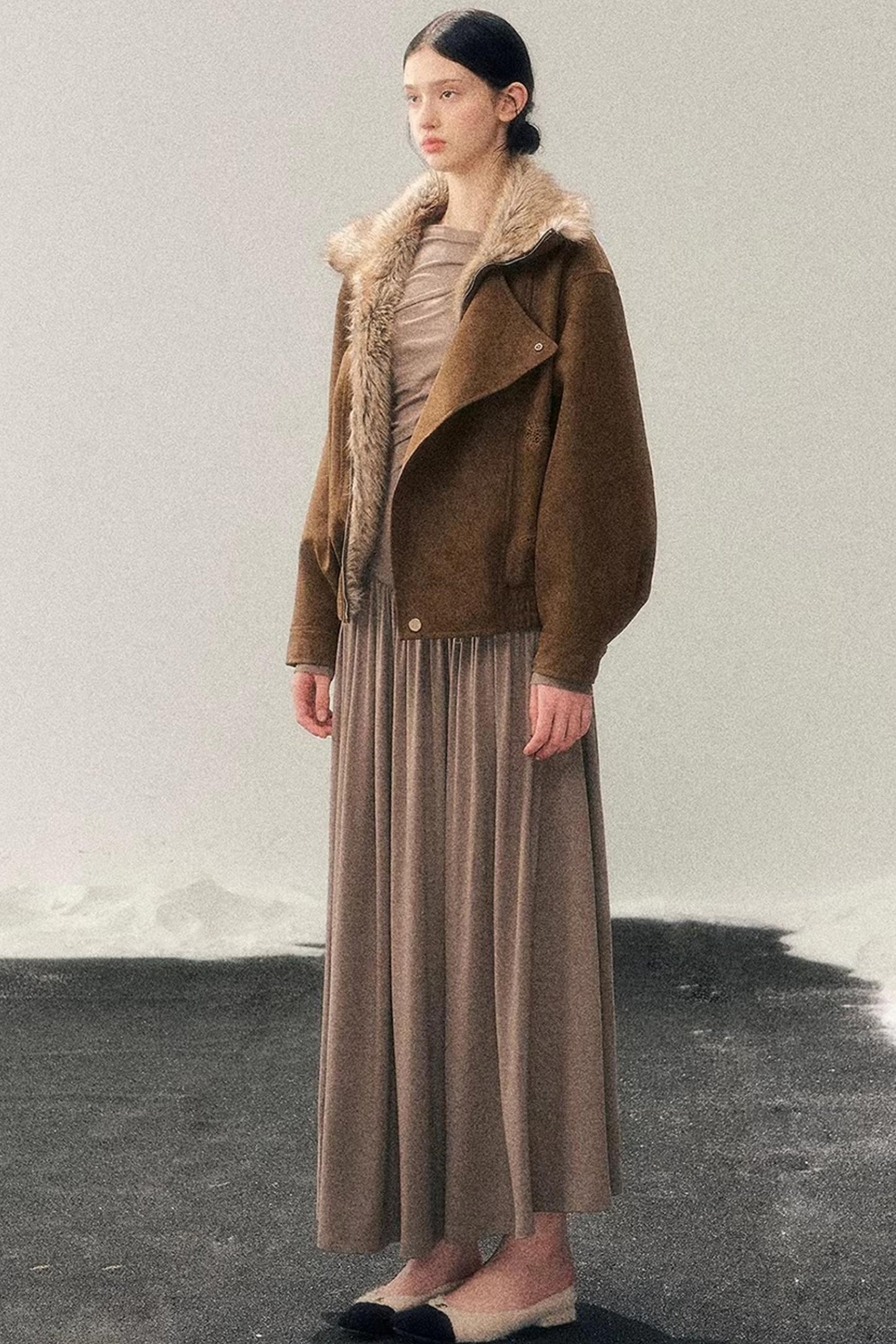 Ribbon Bodycon Winter Dress