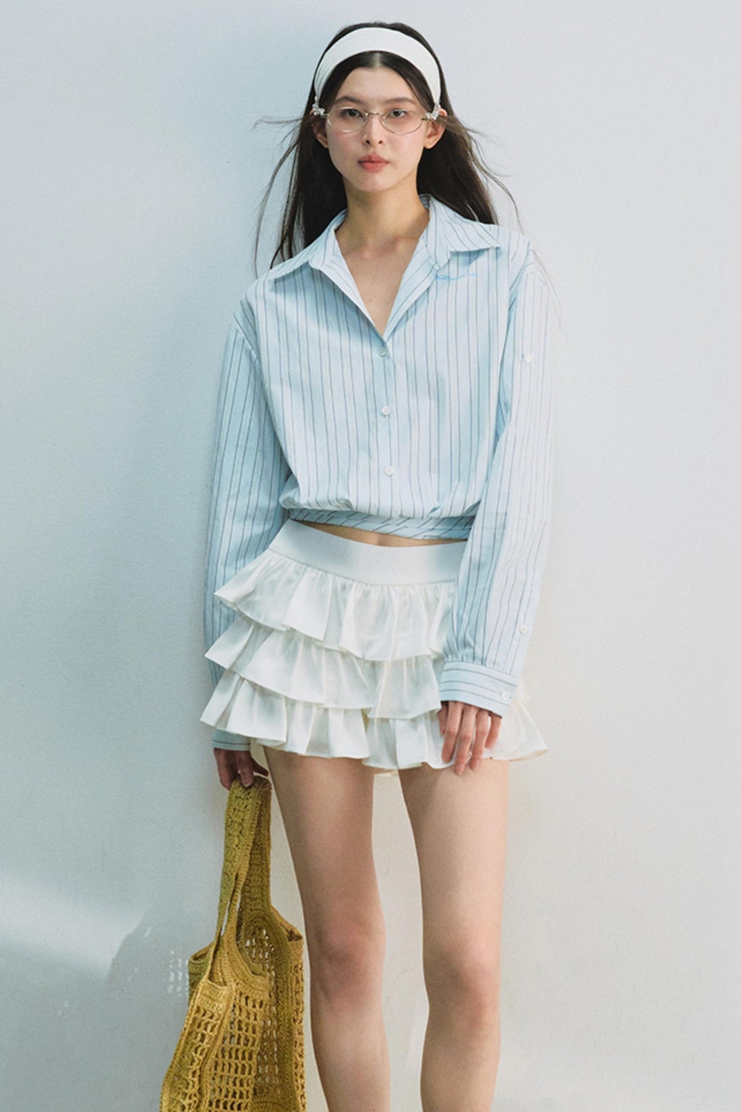 Elegant White Ballet Skirt