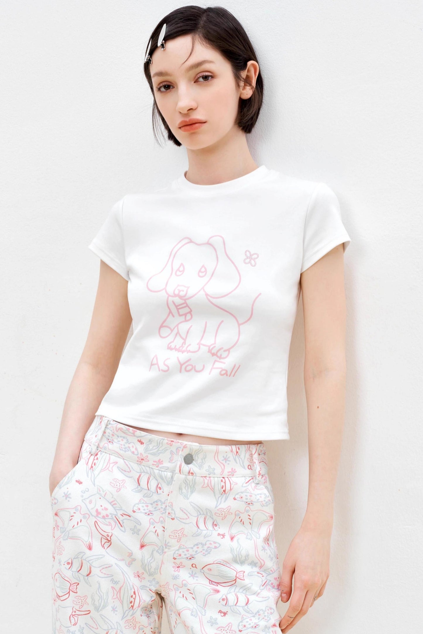 Summer Dog Slim Fit Tee