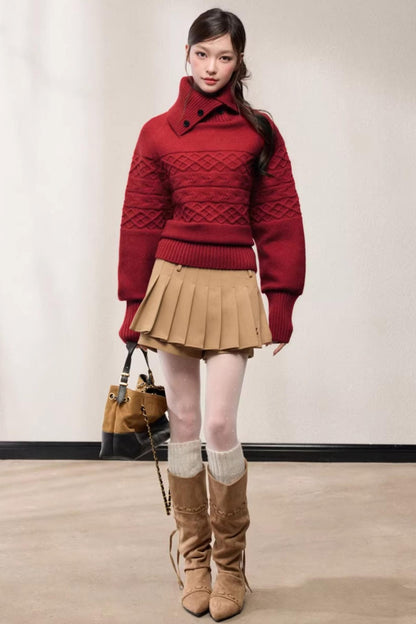 Autumn Batwing Knit Sweater