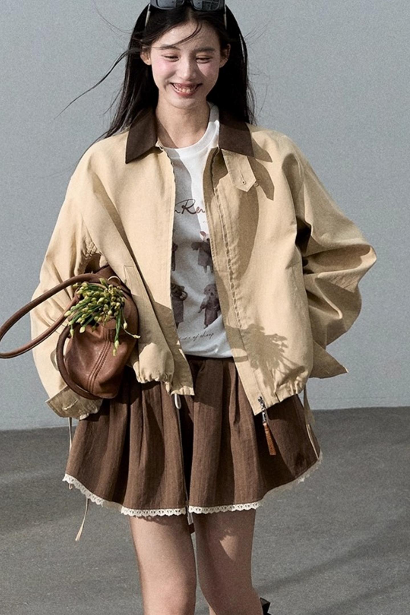 Vintage Cotton Linen Casual Jacket