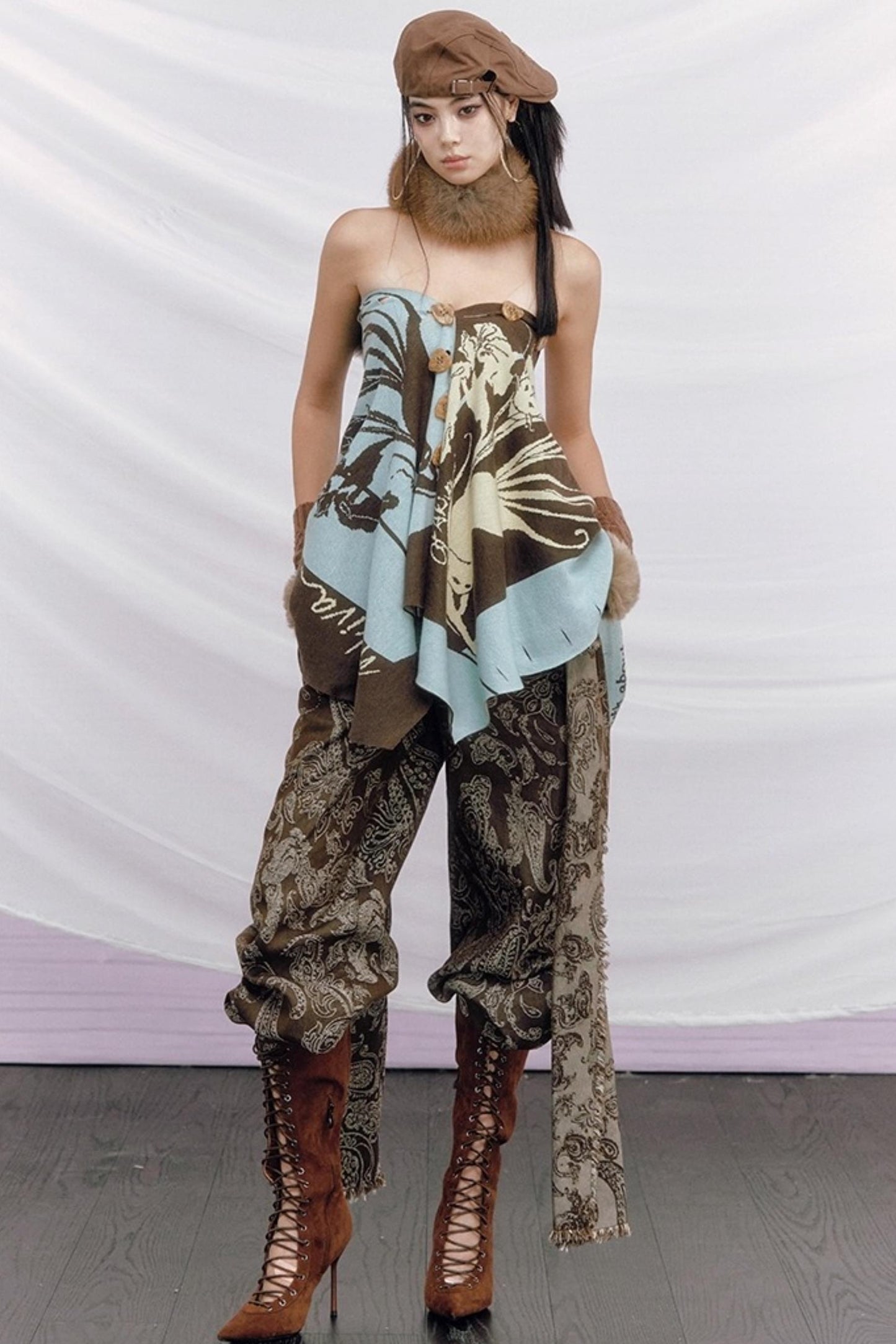 Moonlight Mountain Pleated Pants