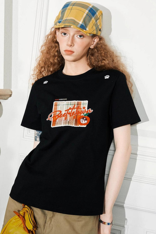 Vintage Embroidered Tee