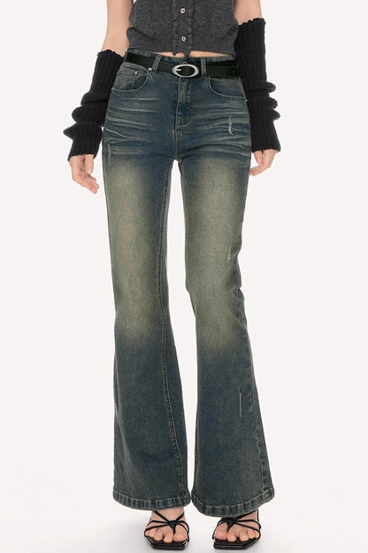 American Retro Micro-Flared Jeans