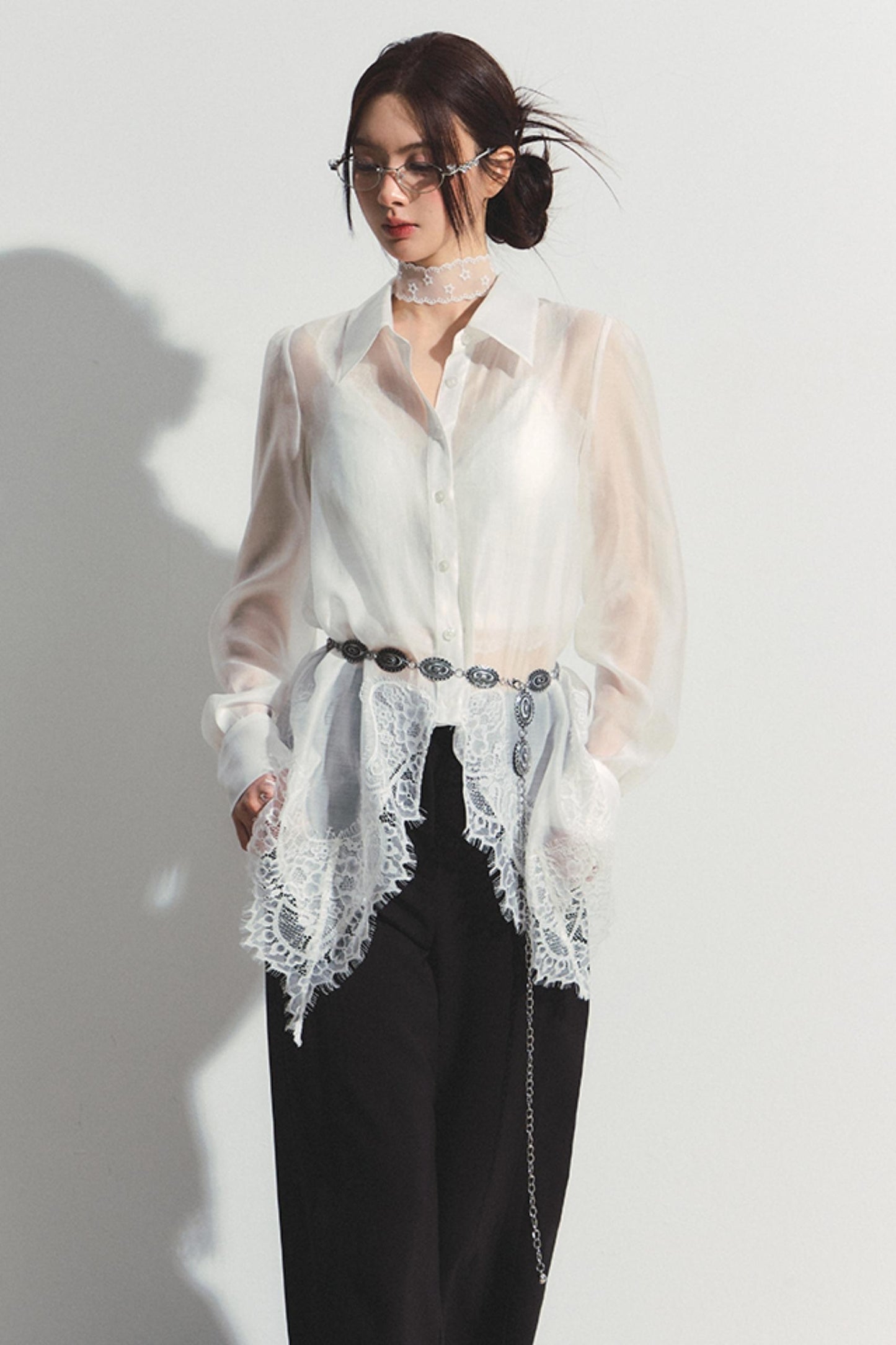 Lightweight Lace Sun Shirt