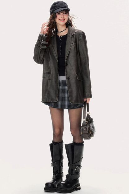 Luxury Black Leather Jacket