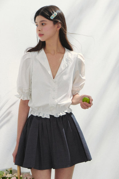 Embroidered Sunset Tee