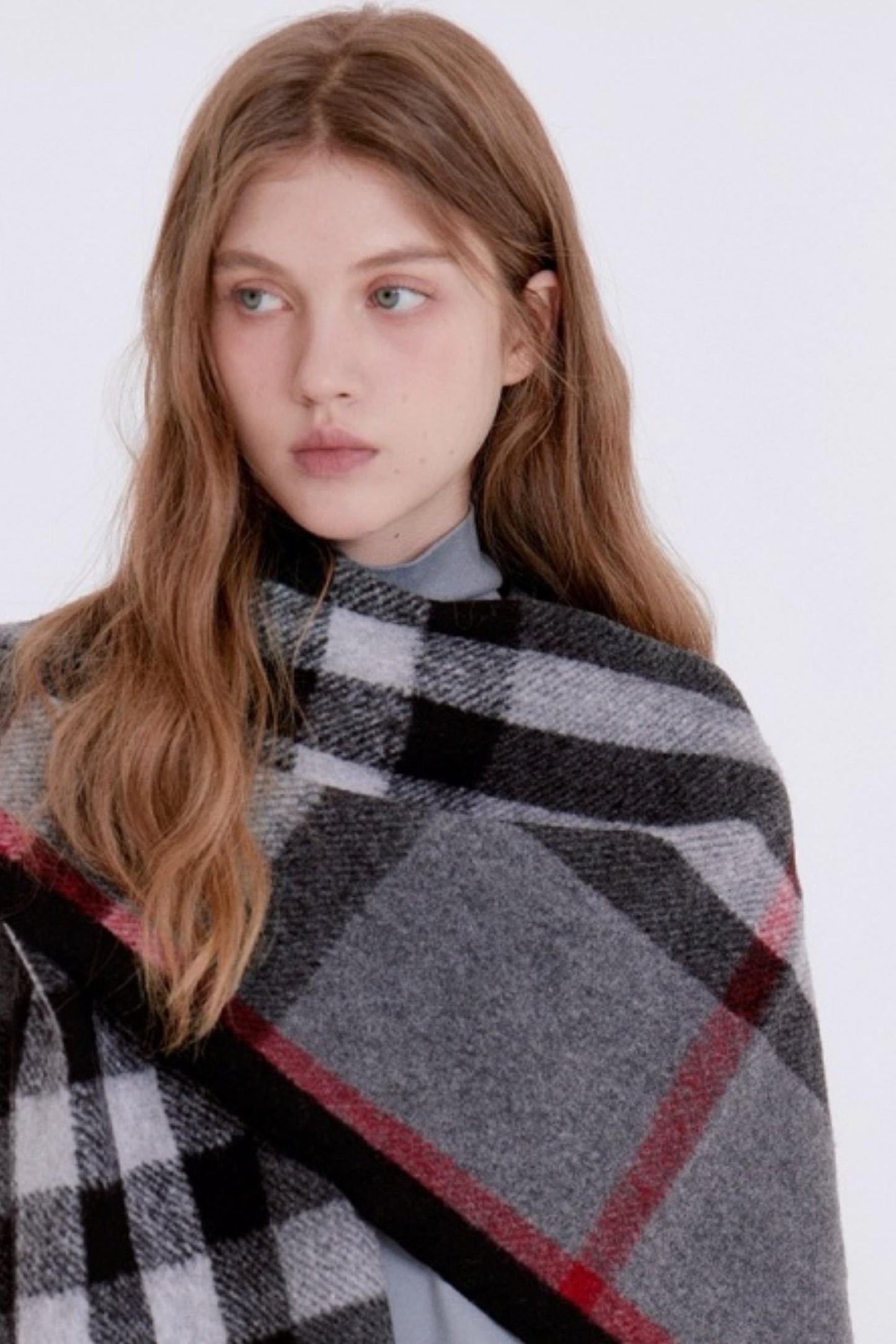 Soft Glutinous Sheep Wool Shawl