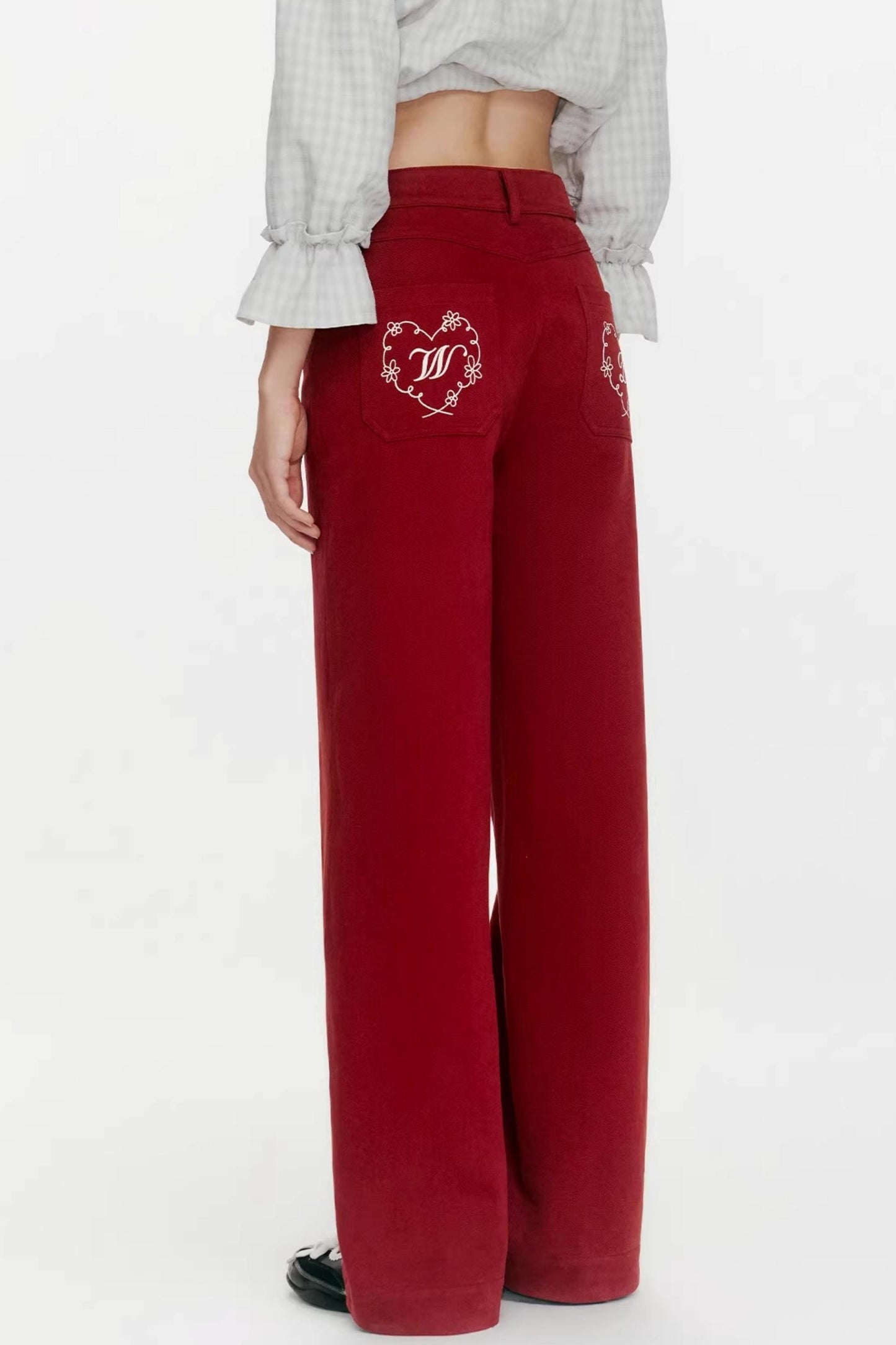 Casual Wide-Leg Long Pants