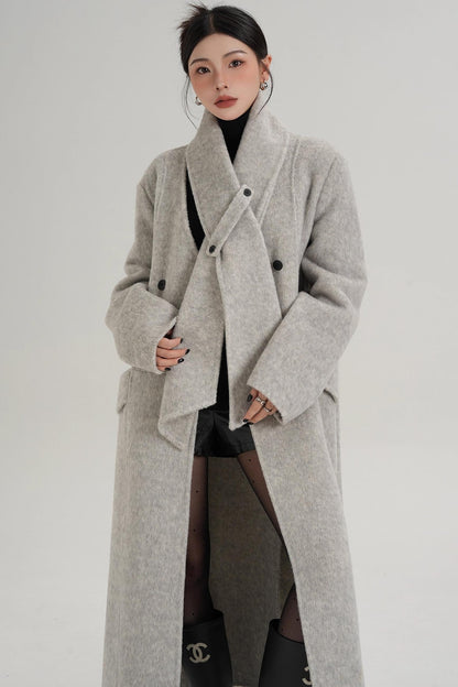 Wool Reversible Coat