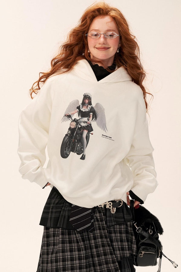 Grumpy Maid Hooded Sweater