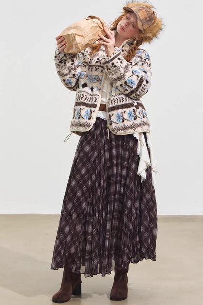 Polar Fleece Jacquard Jacket Set-Up