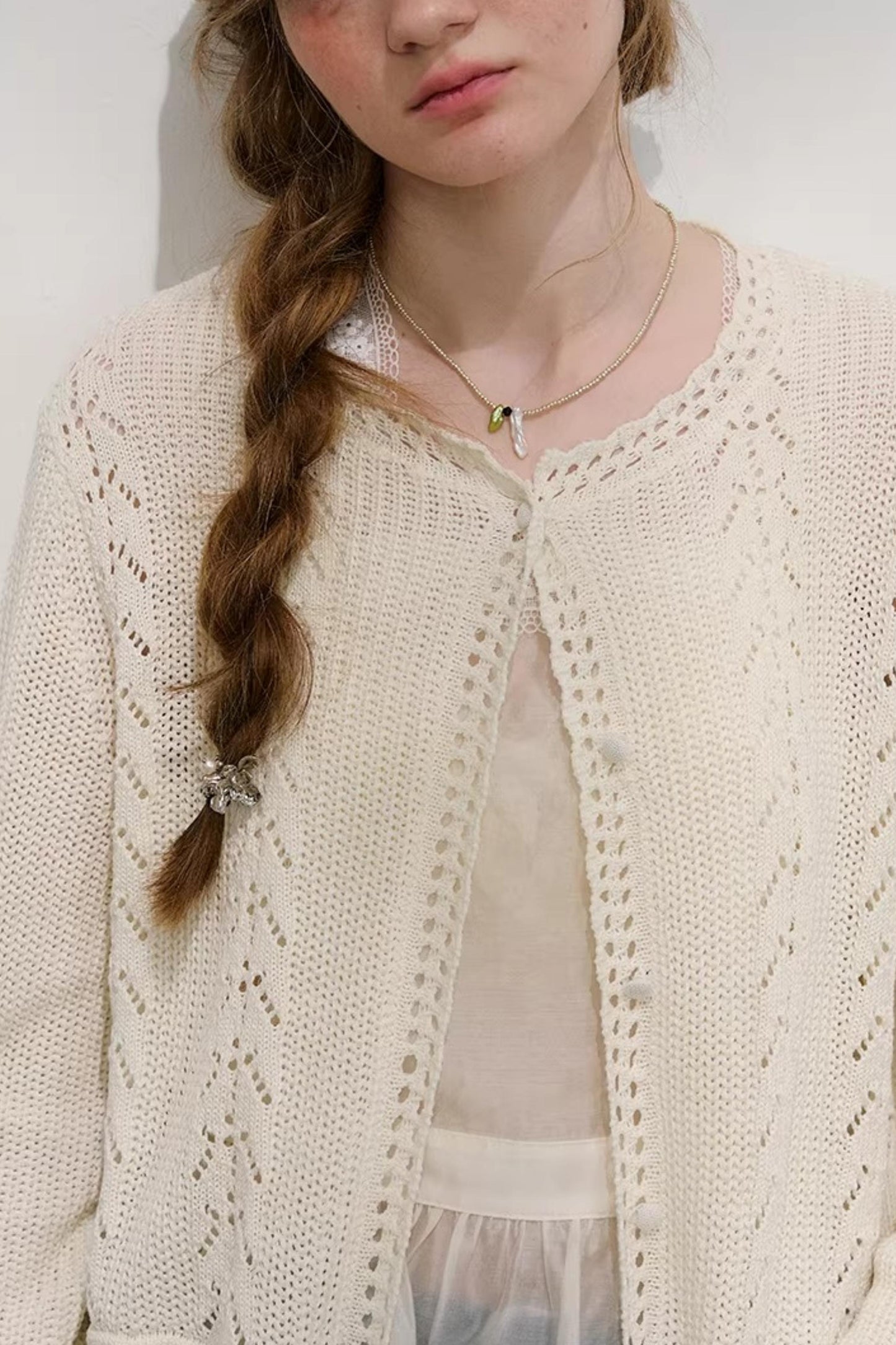 Vine Old Street Strickjacke