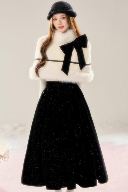 French High-end Cloak Two-Piece Set-Up