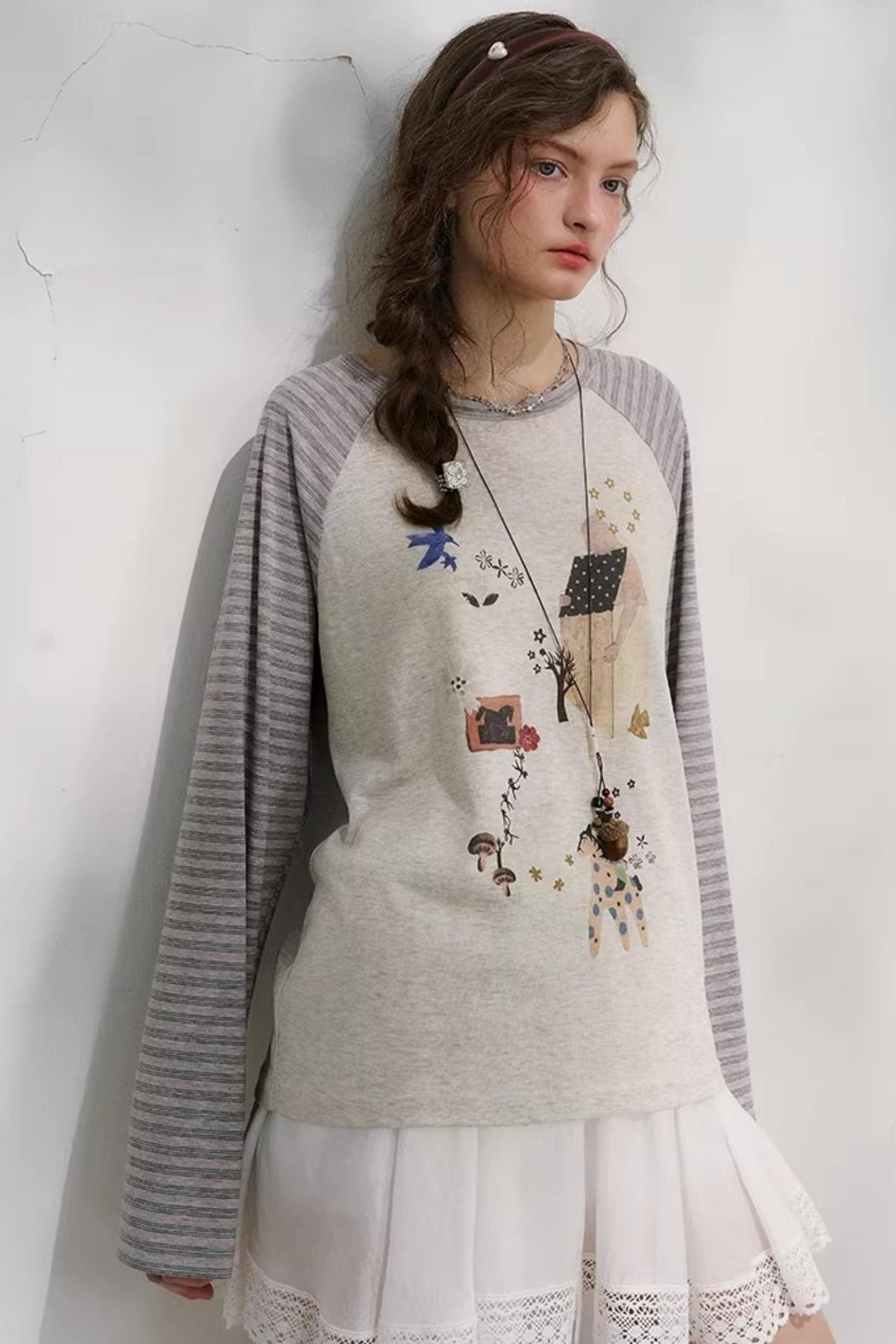 Sunday Party Striped Sweater