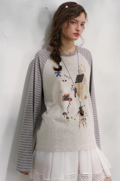 Sunday Party Striped Sweater