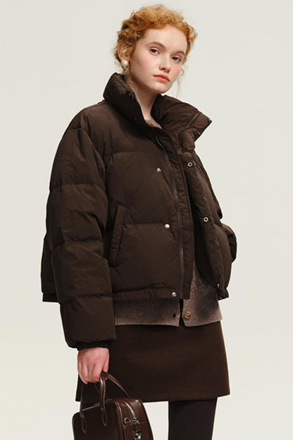 Korean Short Duck Down Jacket