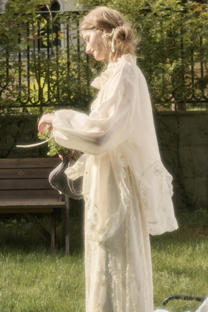 Galaxy Lace Shirt Jacket