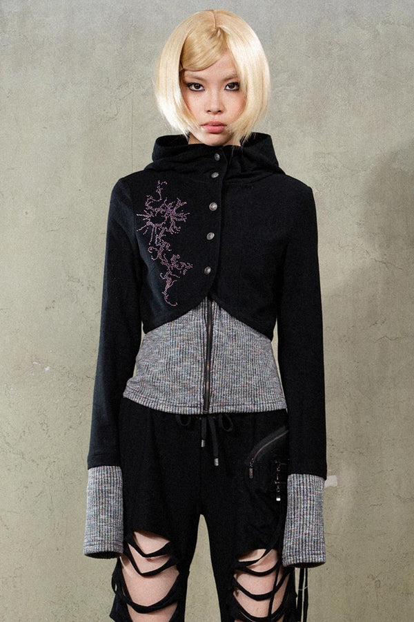 Vintage Punk Knit Coat