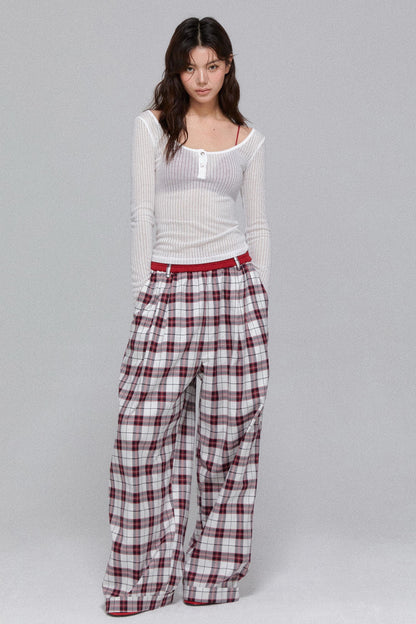 Slim Fit Long Sleeve Stripe Shirt