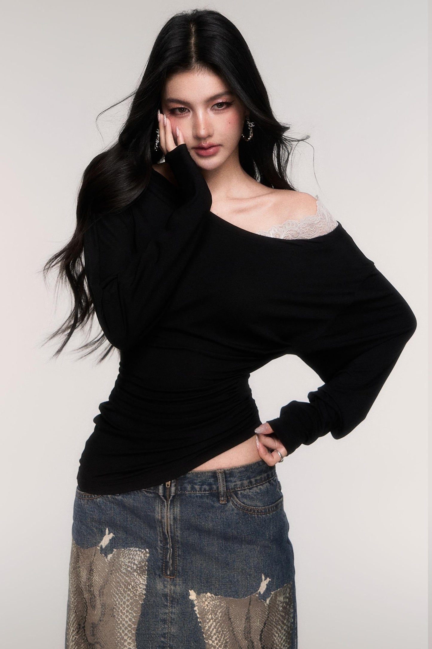 Lazy Sophisticated Lace Top