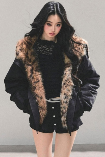 Plush Winter Padded Coat