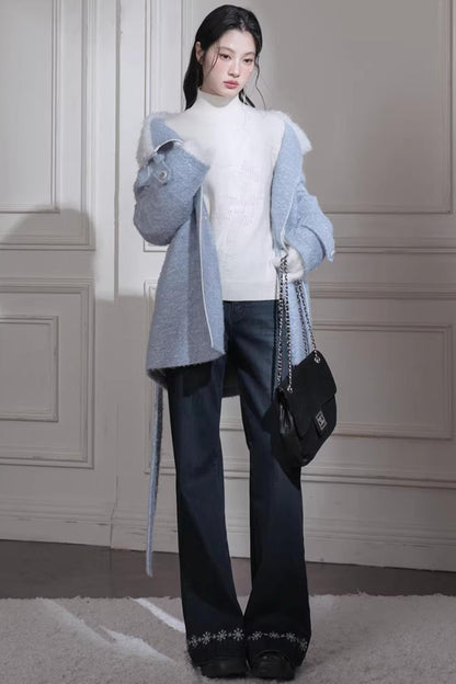 Blue Island Wool Coat