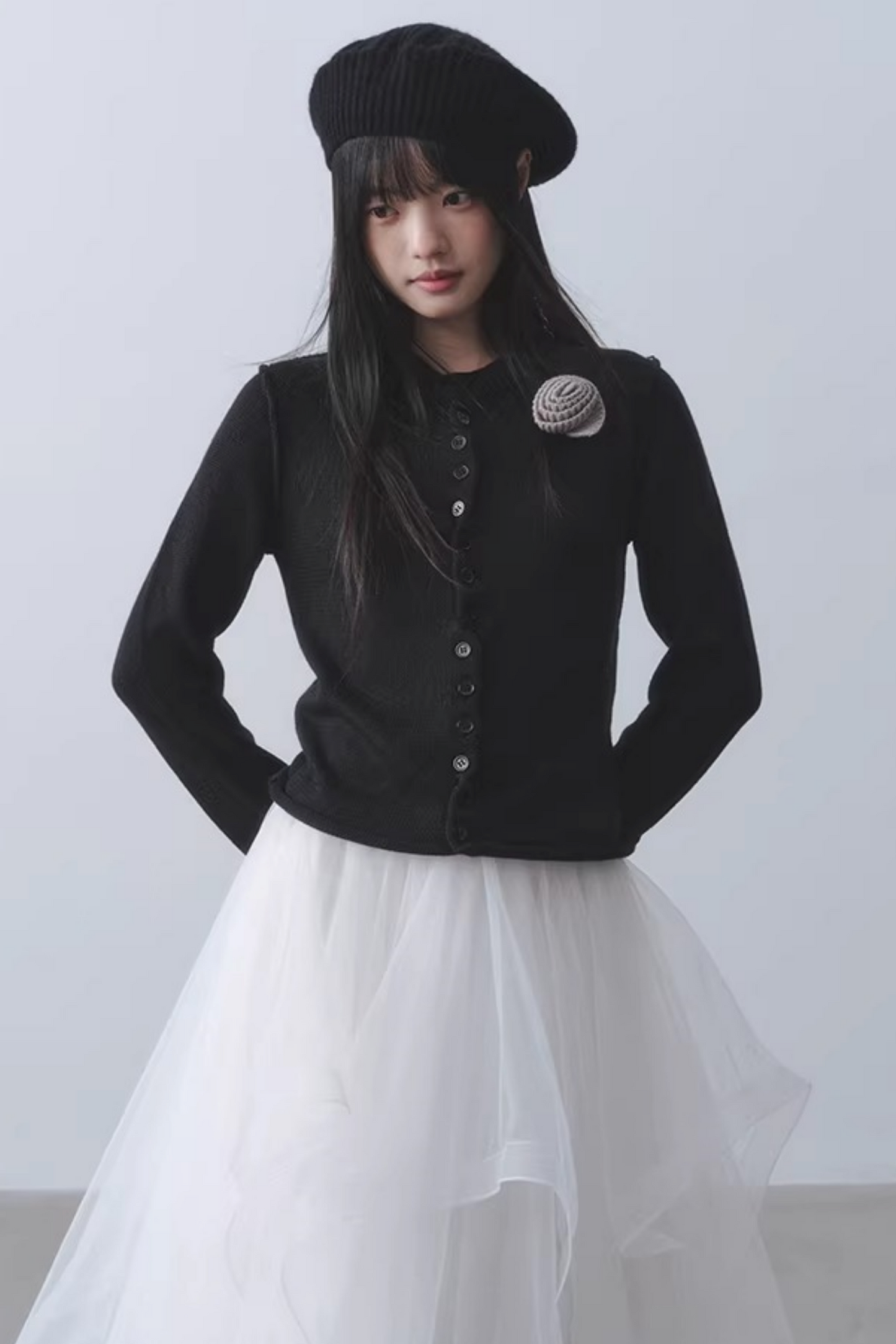 Retro Floral Cardigan